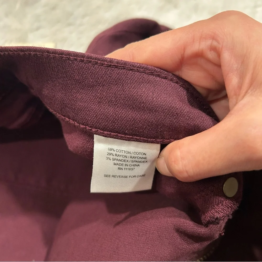 NWT Lila Ryan - Louise Skinny Jean Dark Purple 16 - Picture 10 of 13